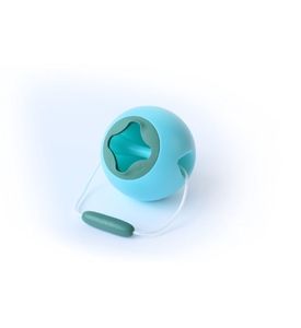 Ведёрко для воды Quut Mini Ballo. Цвет: винтажный синий + зелёный минерал