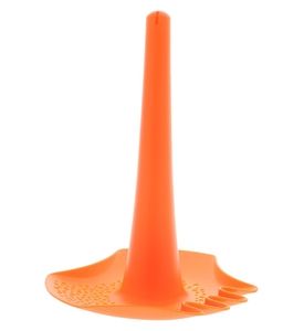 Многофункциональная игрушка для песка и снега Quut Triplet. Цвет: очень оранжевый