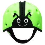 SafeheadBABY Мягкая шапка-шлем для защиты головы . Божья коровка. Цвет: зелёный 12004