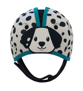 SafeheadBABY Мягкая шапка-шлем для защиты головы . Далмат цвет: белый с голубым