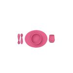 Набор из 4-х предметов цвет розовый EZPZ FIRST FOOD SET