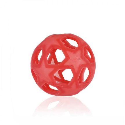 HEVEA Прорезыватель для зубов из натурального каучука (латекса) Star ball Красный