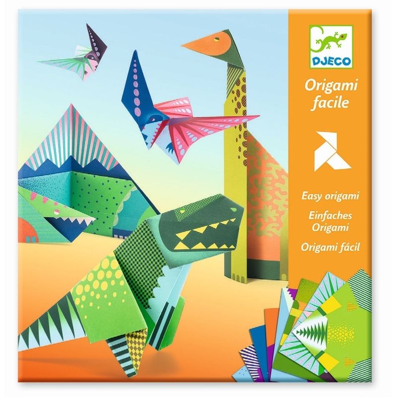 Пошаговая инструкция, как сделать оригами динозавра.