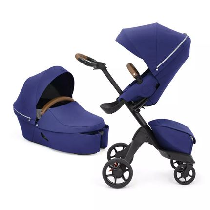 Коляска 2 в 1 Stokke XPLORY X Black/Royal blue 571403