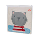 Коробка для хранения Abumba Home Животные, 32,5x32,5x32,5 см, Котик. ABU-HB-3208