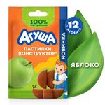 Агуша Фруктовые кусочки Пастила Яблоко 12г.