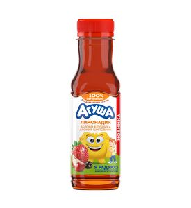 Агуша Лимонадик Яблоко-Клубника-Арон-Шиповник 0,3л