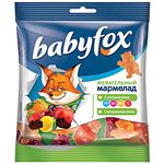 Жевательный мармелад baby fox Бегемоты