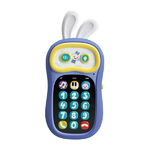 Интерактивная игрушка телефон Ушастик-Лапочка alilo P3. фиолетовый. 