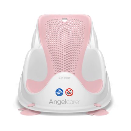 AngelCare Горка для купания детская Bath Support Mini, светло-розовая