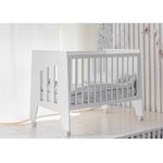 Antemi Кровать-стол Mia 1200х600 мм цвет: Белый/Белый арт. Ник 6 б/б