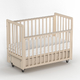 Antemi Кровать Classic Sleep Premium 120х60 ящик+универсальный маятник цвет: Сатин