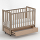 Antemi Кровать Classic Sleep Premium 120х60 ящик+универсальный маятник цвет: Капучино Antemi Кровать Classic Sleep Premium 120х60 ящик+универсальный маятник цвет: Капучино