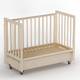 Antemi Кровать Classic Sleep Premium 120х60 ящик+универсальный маятник цвет: Сатин