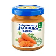 Бабушкино Лукошко. Пюре морковь 100г