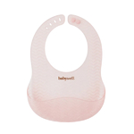 Babywell Сверхлегкий силиконовый нагрудник в защитном чехле, Светло Розовый Babywell Сверхлегкий силиконовый нагрудник в защитном чехле, Светло Розовый