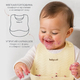 Babywell Сверхлегкий силиконовый нагрудник в защитном чехле, Светло Бежевый Babywell Сверхлегкий силиконовый нагрудник в защитном чехле, Светло Бежевый