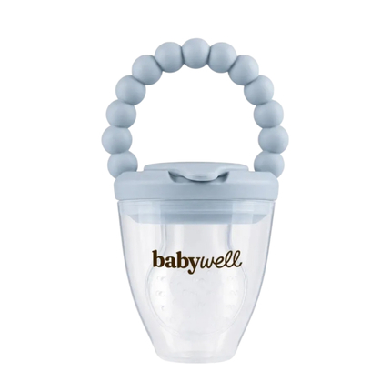 Babywell Ниблер для прикорма серо-голубой