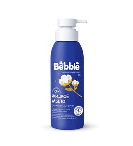 Bebble Детское жидкое мыло, с экстрактами календулы, ромашки и пантенолом, маслом миндаля и хлопковых семян Bebble Детское жидкое мыло, с экстрактами календулы, ромашки и пантенолом, маслом миндаля и хлопковых семян