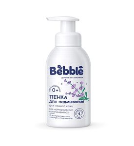 Bebble Пенка для подмывания, с экстрактами алоэ, лаванды и пантенолом Bebble Пенка для подмывания, с экстрактами алоэ, лаванды и пантенолом