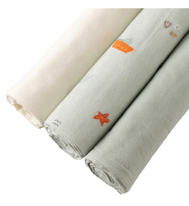 BUBA KIDS Пелёнки фланелевые, 3 шт., Тихий океан/Речная вода/Сливочный, 95х115 BKFLSW10 BUBA KIDS Пелёнки фланелевые, 3 шт., Тихий океан/Речная вода/Сливочный, 95х115 BKFLSW10