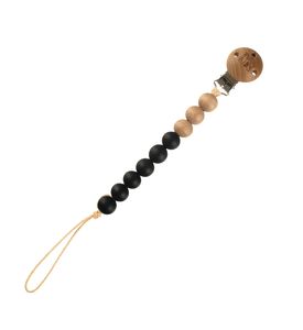 BUBA KIDS Держатель для пустышки силиконовый, Simple, Чёрный BKSimple 004 BUBA KIDS Держатель для пустышки силиконовый, Simple, Чёрный BKSimple 004