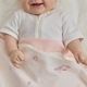 BUBA KIDS Пелёнки фланелевые, 3 шт., Песня Севера/Пудра/Сливочный, 95х115 BKFLSW8