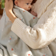 BUBA KIDS Пелёнки фланелевые, 3 шт., Кабардинские лошадки/Бежевый/Сливочный, 95х115 BKFLSW12