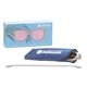 Babiators Blue Series Polarized Navigator Хипстер. Тёплый серый. Лавандовые линзы (6+) BLU-048