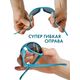 Babiators Очки Blue Polar Keyhole. Агент (The Agent).Чёрные. Синие зеркал. линзы. (3-5).BLU-002