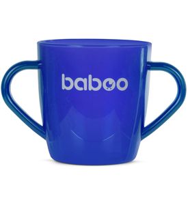 BABOO 8-139  Чашка с ручками 200 мл. 12 мес+ синяя