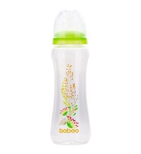 Бутылочка для кормления Baboo с узким горлышком 330мл, коллекция Summer 3-007