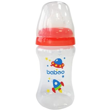 Бутылочка для кормления Baboo с узким горлышком 150мл, коллекция Space 3-002