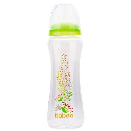 Бутылочка для кормления Baboo с узким горлышком 330мл, коллекция Summer 3-007