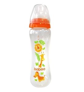Бутылочка для кормления Baboo с узким горлышком 330мл, коллекция Safari 3-009