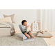 BabyBjorn КРЕСЛО-ШЕЗЛОНГ Bliss Cotton Petal quilt/ Light grey 0062.24