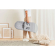 BabyBjorn КРЕСЛО-ШЕЗЛОНГ Bliss Cotton Petal quilt/ Light grey 0062.24