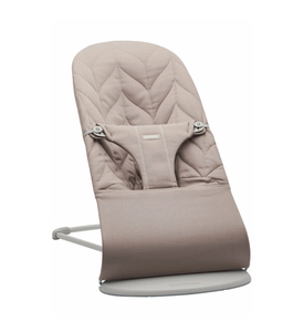 BabyBjorn КРЕСЛО-ШЕЗЛОНГ Bliss Woven petal sand grey 0063.17