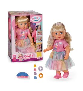 БЕБИ борн 68490 Интерактивная кукла Сестричка Карла 43 см.
