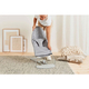 BabyBjorn КРЕСЛО-ШЕЗЛОНГ Bliss Cotton Petal quilt/ Light grey 0062.24