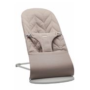 BabyBjorn КРЕСЛО-ШЕЗЛОНГ Bliss Woven petal sand grey 0063.17