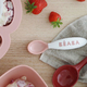 Beaba  Набор из двух столовых приборов ложка и вилка Cotton candy