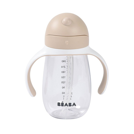 Beaba 913632 Поильник (бутылочка) 300 ml. CLAY STRAW CUP 300ML - CLAY Beaba 913632 Поильник (бутылочка) 300 ml. CLAY STRAW CUP 300ML - CLAY