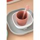 Beaba 913591 Набор посуды: 2 тарелки, стакан, ложка, силикон. TERRACOTTA COFFRET REPAS SILIC TERRACO