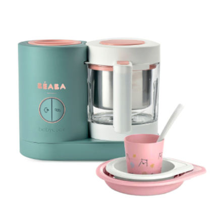 Beaba 916728 Блендер-пароварка BABYCOOK NEO PINK COTTON CANDY EU - TB