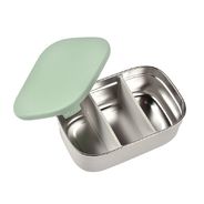Beaba 914004 Контейнер для ланча BOITE REPAS INOX GRIS V/VERT S