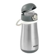 Beaba 913540 Поильник термос GOURDE INOX + ANSE 350ML MGREY