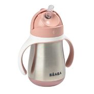 Beaba 913482 Поильник термос TASSE PAILLE INOX 250ML O PINK
