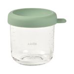 Beaba 914014 Контейнер с крышкой, 250мл. SAGE GREEN PORTION VERRE 250ML SAGE GREEN