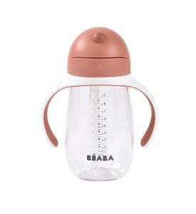 Beaba 913586 Поильник (бутылочка) 300 мл. TERRACOTA TASSE PAILLE 300ML TERRACOTTA